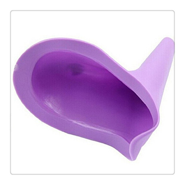 New Fashion Travel Female Urinal PEZ Standing Funnel Lady Elegance Urine With Soft Silicone Urination Toilet Feminine Hygiene Free Shipping
