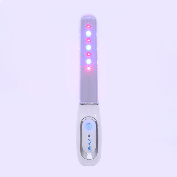 ATANG Women Health Care Products Mini Vibrator Vaginal tightening sex product With led 415NM Blue Light+630NM Red Light