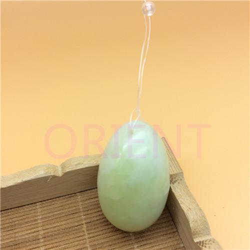 FREE SHIPPING the middlest natural jade egg(40*30mm) for Kegel Exercise 3pcs in one set pelvic floor muscles vaginal exercise