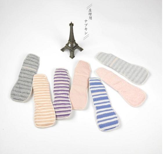 11.41 inches | Cotton printed night menstrual pads,Reusable washable sanitary pads ,period cotton pad,with wing