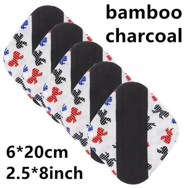 OEM |20 colors / 8 Inch Light Bamboo Mama Cloth/ Menstrual Pads/ Reusable Sanitary Pads Panty liner/incontinence [S]