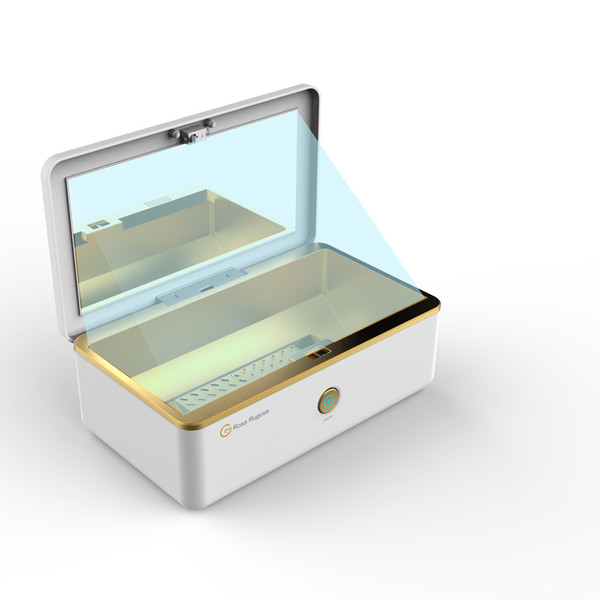 Rosa Rugosa Portable UV Light Plus Ozone Sterilization Box Adult sprotable disinfection for women's health CE/FCC/PSE/ROSH/SGS