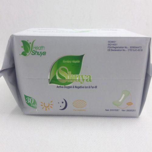 3 Bags Organic Cotton Natural Panty Liners Anion Active oxygen 30 Liner(s)
