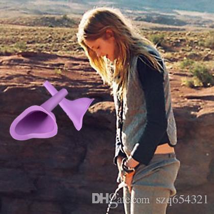 Silicone Female Portable Urinal Toilet Device Funnel Wee Urine Camping Travel Health Feminine Hygiene on Outdoor