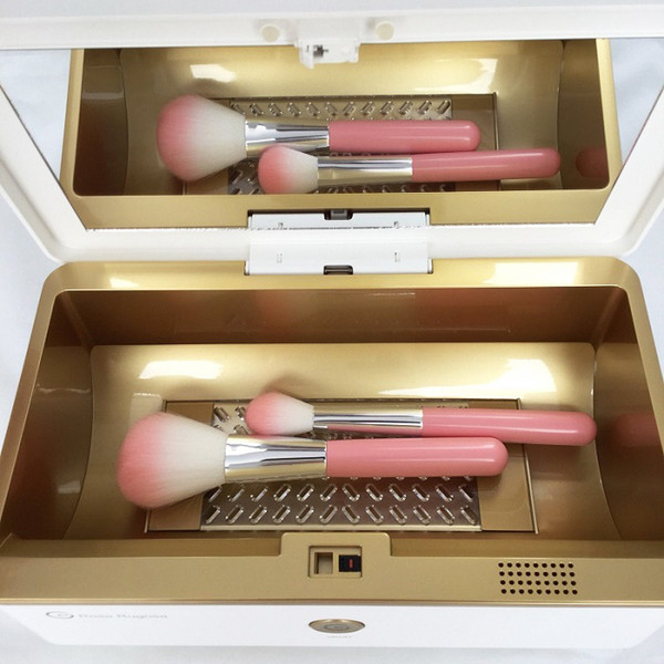 RosaRugosa Kingnight protable disinfection by Ultraviolet rays and OZONE for make up brushes protcet woman healthy