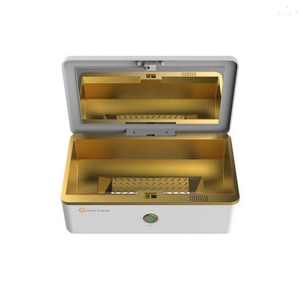 Rosa Rugosa Portable Security knight Q3 UV Light Plus Ozone Sterilization Box protable disinfectiong for Woman lingeries healthy