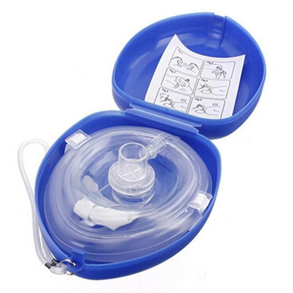 Pro CPR Resuscitator Artificial Breathing Mask First Aid Rescue Training Mouth to Mouth Emergency Mask One-way Valve Tools