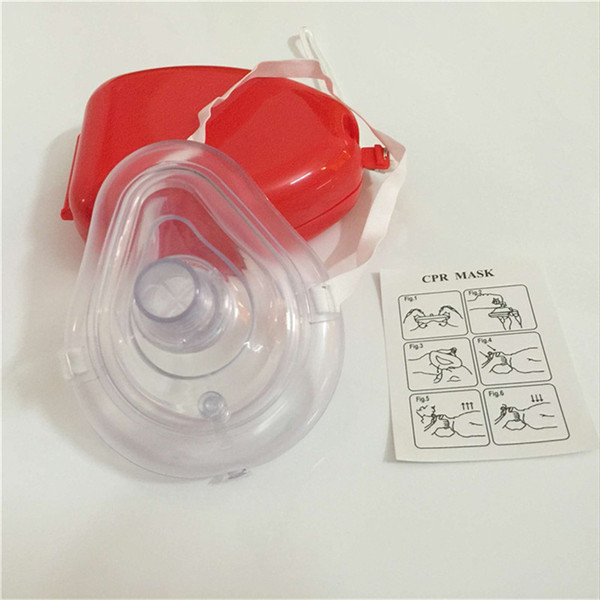 Adult Child First Aids Resuscitator Rescue Pocket CPR Mask with One-Way Breath Valve Emergency Self Rescue Tool Frist Aid Training