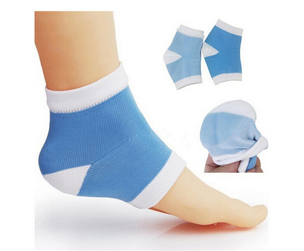 Silicone Gel Heel Socks Moisturing Spa Gel Socks feet care Cracked Foot Dry Hard Skin Protector Maquiagem