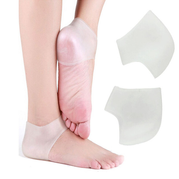 Silicone Moisturizing Gel Heel Socks Cracked Foot Feet Skin Care Protector Tool for Men and Women Free DHL Factory Direct