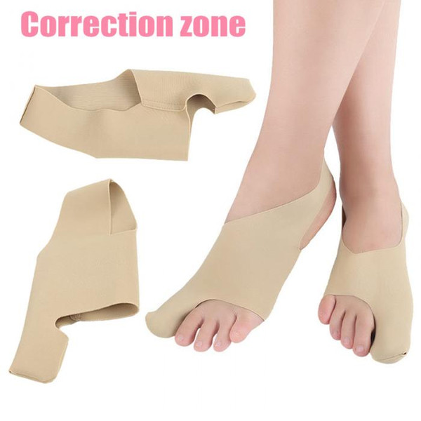 Hot Sale 5Pairs/lot Bunion Toe Straightener Bandage Hallux Valgus Corrector Foot Care Orthosis Support free shipping