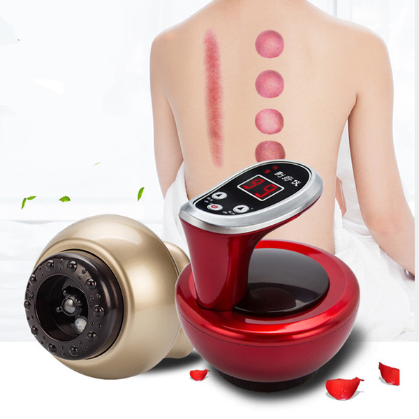 Electric scraping massager scraper Body Relaxation massage Stimulate Acupoints Vacuum Copping guasha Device Healthy Care