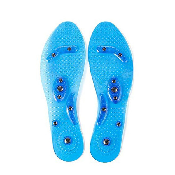 Massaging Insoles Acupressure Magnetic Massage Foot Therapy Reflexology Pain Relief Shoe Insoles Washable and Cutable Insoles