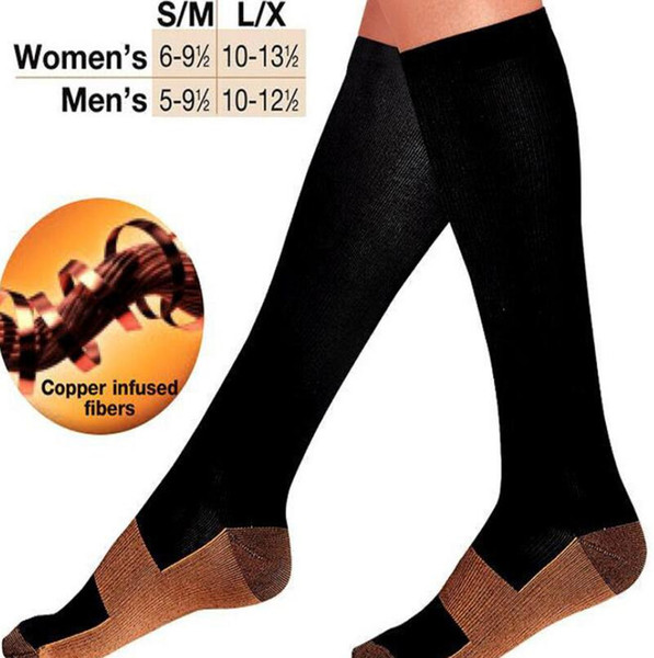 Copper Compression Socks Anti Fatigue Compression Stockings Socks Unisex Pain relief Sports Running Magic Stretch Compression Socks LX6636