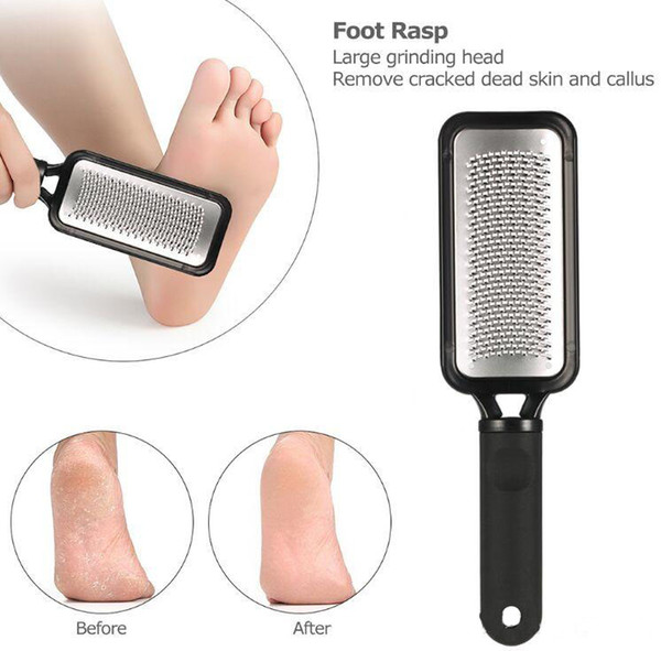 Large Foot Scrub Callus Remover Pedicure Tools Hard Removal Tool Hard Milling Foot Stainless Steel Durable Foot File Skin Care