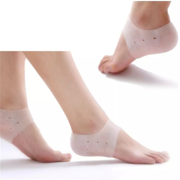 TOP selling Heel Cracked Foot Care Protectors Tool Socks Silicone Moisturising Gel Socks with Small Holes 1 Pair Foot Care Tool a87-a93