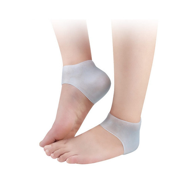 Silicone Moisturizing Gel Heel Socks Cracked Foot Feet Skin Care Protector Tool for Men and Women Free DHL W9902