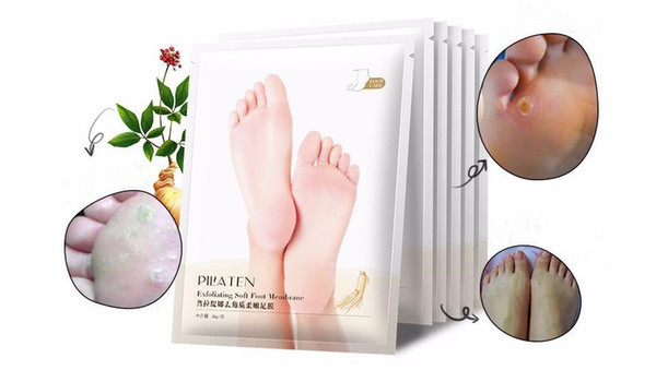 cheap sale skin Peeling Exfoliating regimen for Feet care pilaten feet mask Exfoliating soft foot membrane Feet Mask a725