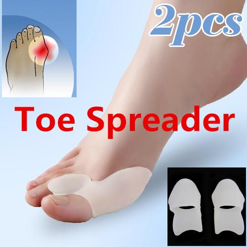 Foot Mate Bunion Toe Spreader Seperating Gel Hallux Valgus Corrector Alignment Separators Stretchers Bunion Protector Shield Soft Sillicone