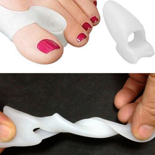 Toe Hallux Valgus Corrector Silicone Gel Spreader Feet Care Toe separator Bunion Guard Toe Stretcher Straightener Free DHL 600pairs/1200pcs