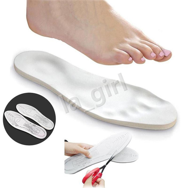 Memory Sponge Comfortable Insoles Light Breathable Foam Custom Massaging Inserts Pads Arch Support Insoles for Women or Man