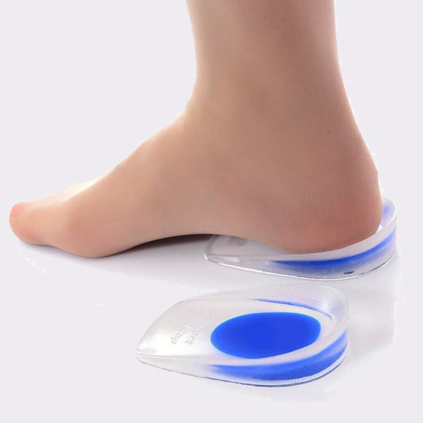 Heel pad silicone heel cup New Hot Popular Useful Gel Silicone Heel Support Pad Cup Plantar Care Shock