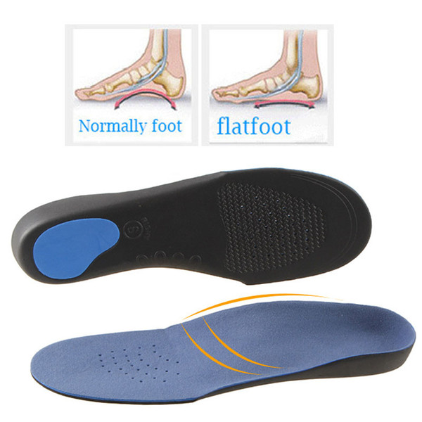 Flat Foot Insole Arch Support Prevention Standing Instability X-type legs Orthotics Shoes Cushion Feet care Insert Pad Man Women