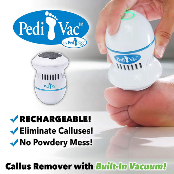 New Arrivals Pedi Vac Remover Rechargeable Electronic Foot Files Pedicure Tools Pedi Feet Care for Hard Cracked Skin Foot Treatment K93