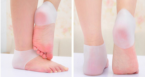 1 Pair Silicone Foot Chapped Care Tool Moisturizing Gel Heel Socks Cracked Skin Care Protector Pedicure Health Monitors Massager