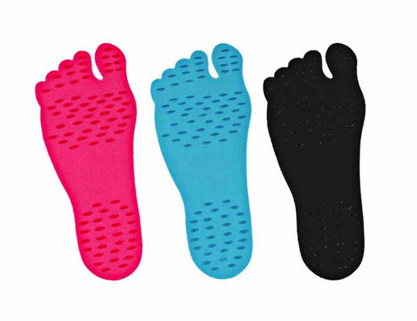 Invisible Beach Shoes Summer Nakefit Soles Foot Pads Nakefits Shoes Beach Heat Insulation Feet Pads Drop Ship