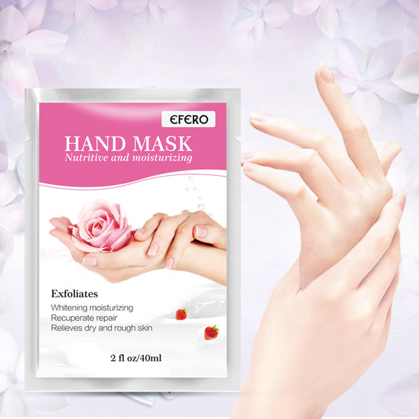 EFERO Moisturizing Spa Hand Mask Gloves Exfoliating Hand Patch Gloves Beauty Whitening Skin Care Anti-Wrinkle DHL Free Shipping