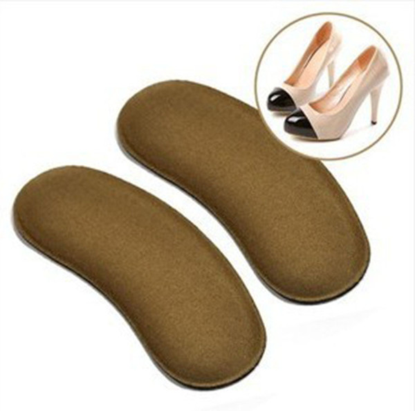 DHL Free 2000Pairs Sticky Fabric Shoe Back Heel Inserts Insoles Pads Cushion Liner Grips