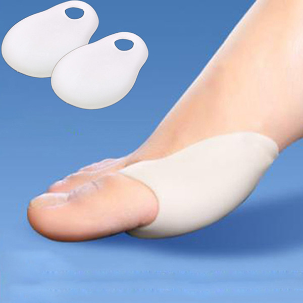 2PCS Silicone Gel Foot Toe Separator thumb valgus protector Bunion Adjuster