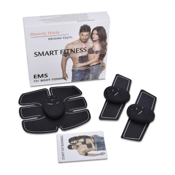 EMS Stimulation Wireless Muscle Stimulator Body Slimming Beauty Machine Abdominal Muscle Exerciser Training Device Body Massager