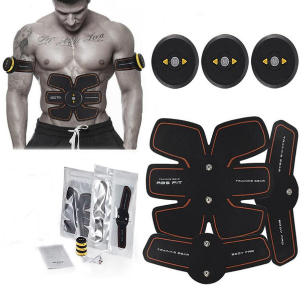 Smart EMS Abdominal Muscle Stimulator Exerciser Trainer Device Muscles Intensive Training Weight Loss Slimming Massager Machine