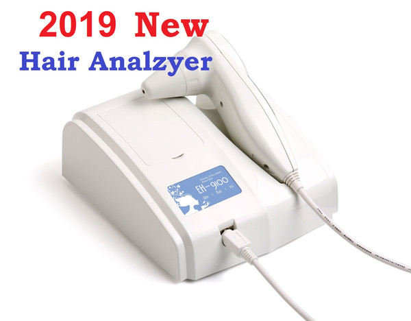 2019 Newest 8.0 MP High Resolution Digital CCD USB Multifunction UV Hair Analyzer Hair Camera Hairscope Hair Diagnosis DHL Free Ship