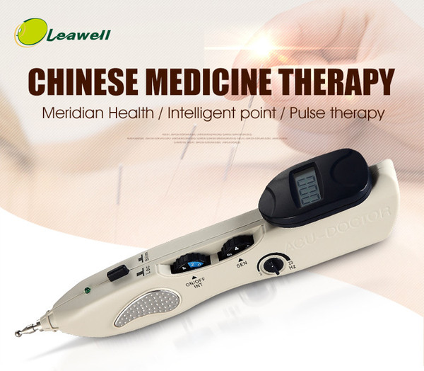 PATENT! New Back Pain Relief natural acupuncture needles Acupuncture Massage Machine acupuncture stimulator pen high quality