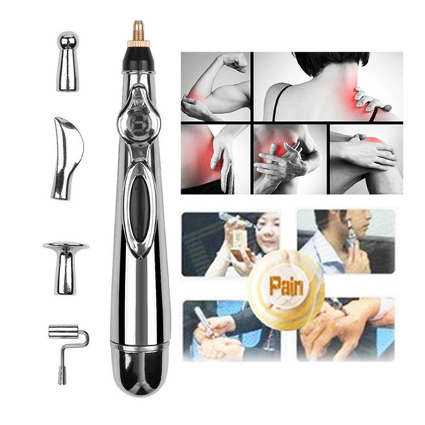 5 Tips Electronic Acupuncture Pen Meridian Energy Therapy Pen Full Body Massager Pain Relief Treatment Health Care Device