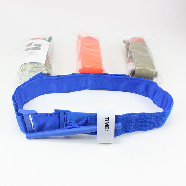 3 Colors Outdoor First Aid Medical Combat Tourniquet Emergency Tool One Hand Operation Combat Tourniquet Equipment Military Free DHL