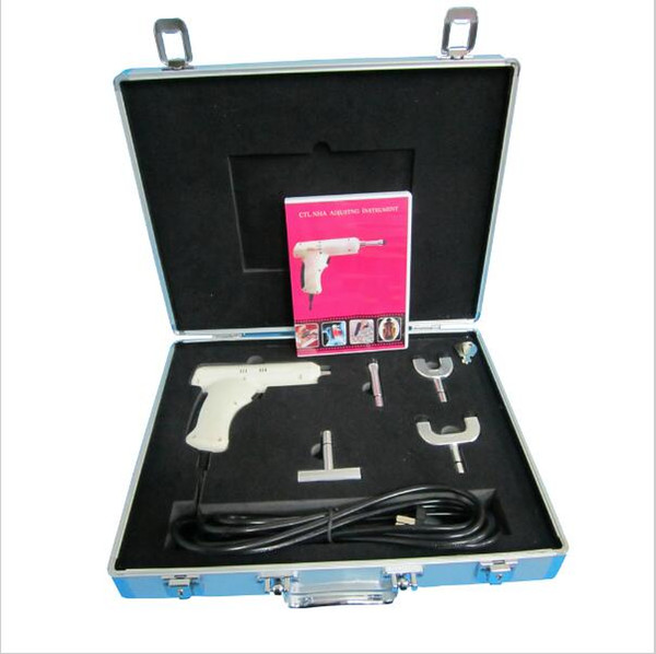 High Quality Spine Chiropractic 4 Heads Chiropractic Adjusting instrument /Impulse Adjuster/Electric Correction Gun Activator Massager