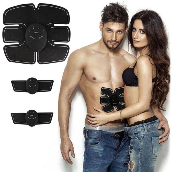 Dropshipping Abdominal Muscle Training Stimulator Device Wireless EMS Belt Gym Professinal Body Slimming Massager Home Fitness Beauty Gear