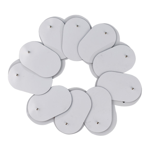 10Pcs/lot 3.5mm Plug Gel Electrode Pads For Nerve Muscle Stimulator/Slimming Massager/TENS Acupuncture Pulse Electric Massager