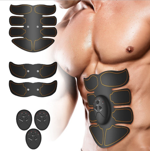 Abdominal Muscle Exerciser Trainer Smart ABS Stimulator Fitness Gym ABS Stickers Arm sticker Pad Body Loss Slimming Massager Unisex