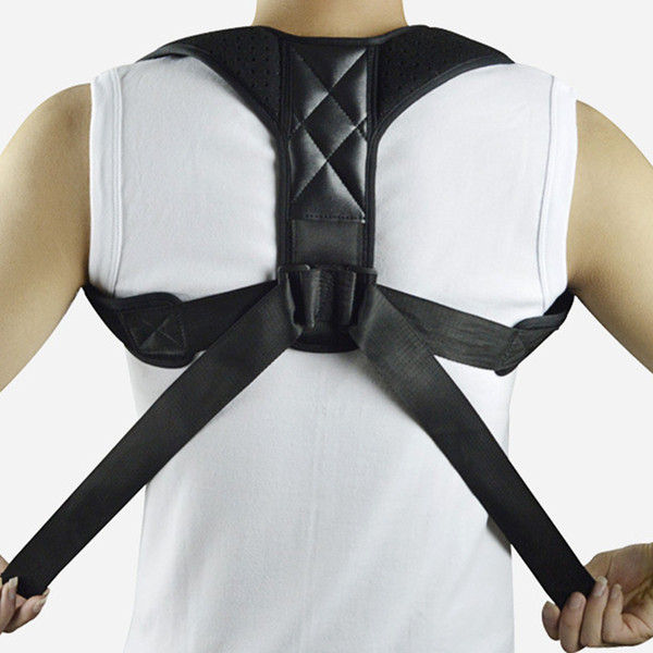 Back Posture Corrector Shoulder Adjustable Brace Support Belt Lumbar Spine Protective Bandage Posture Relaxation Massage Tool