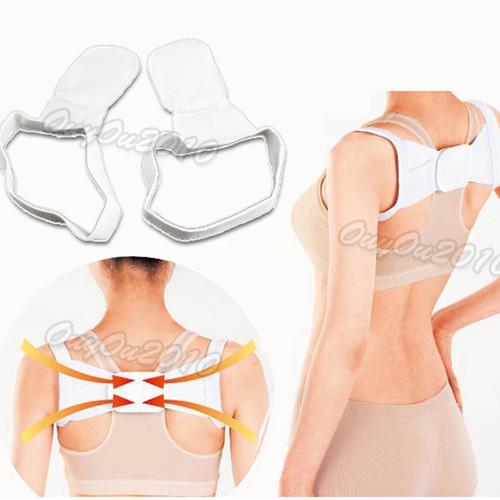 New Adjustable Unisex Magnetic Therapy Back Orthopedic Support Brace Belt Band Painless Posture Shoulder Corrector,dandys