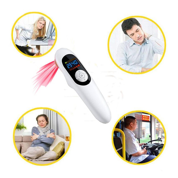 2018 New 3 Color Semiconductor Laser Therapeutic Cure Osteoarthritis Acute Gouty Laser Therapy Device