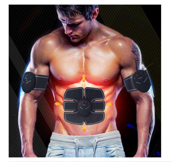 Dropshipping Abdominal Muscle Training Stimulator Device Wireless EMS Belt Gym Professinal Body Slimming Massager Home Fitness Beauty Gear