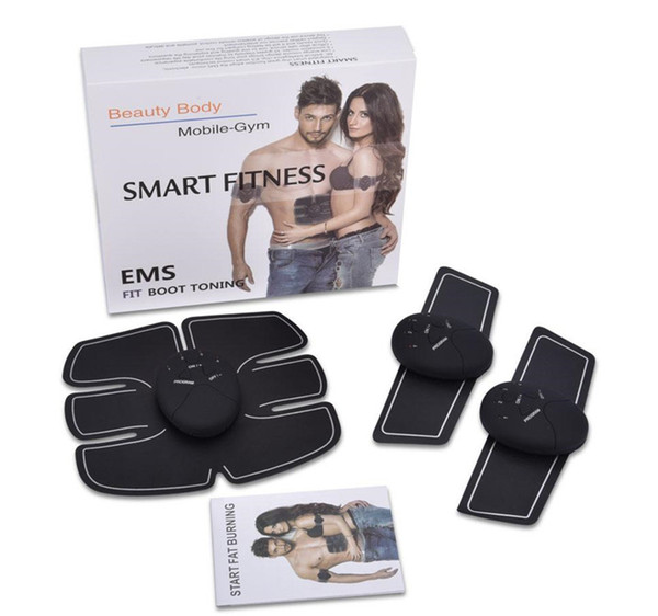 Dropshipping Abdominal Muscle Training Stimulator Device Wireless EMS Belt Gym Professinal Body Slimming Massager Home Fitness Beauty Gear