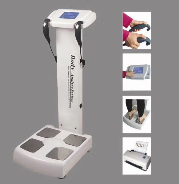 2019 New Version !!!Body Health Analyzer Monitor Fat Wegith Scale Slimming Measurement Analysis