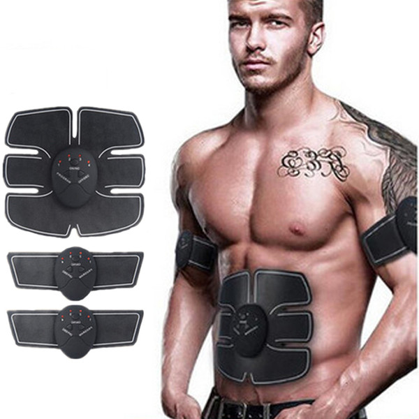 New Electric Abdominal Muscle Stimulator Wireless Electronic Muscle Massager ABS Fit Stimulator Body Slimming Trainer Smart GYM Sticker